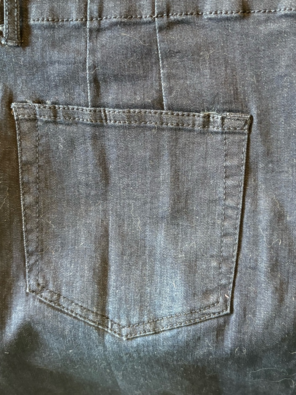 J. Jill Indigo Denim Pencil Skirt | Cotton Blend | Size 10 - Picture 7 of 12